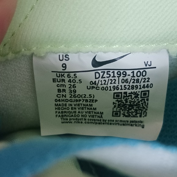 Nike Air Max Dawn Pastel Women's Running Shoes Athletic Sneaker Size 9 - Picture 11 of 13